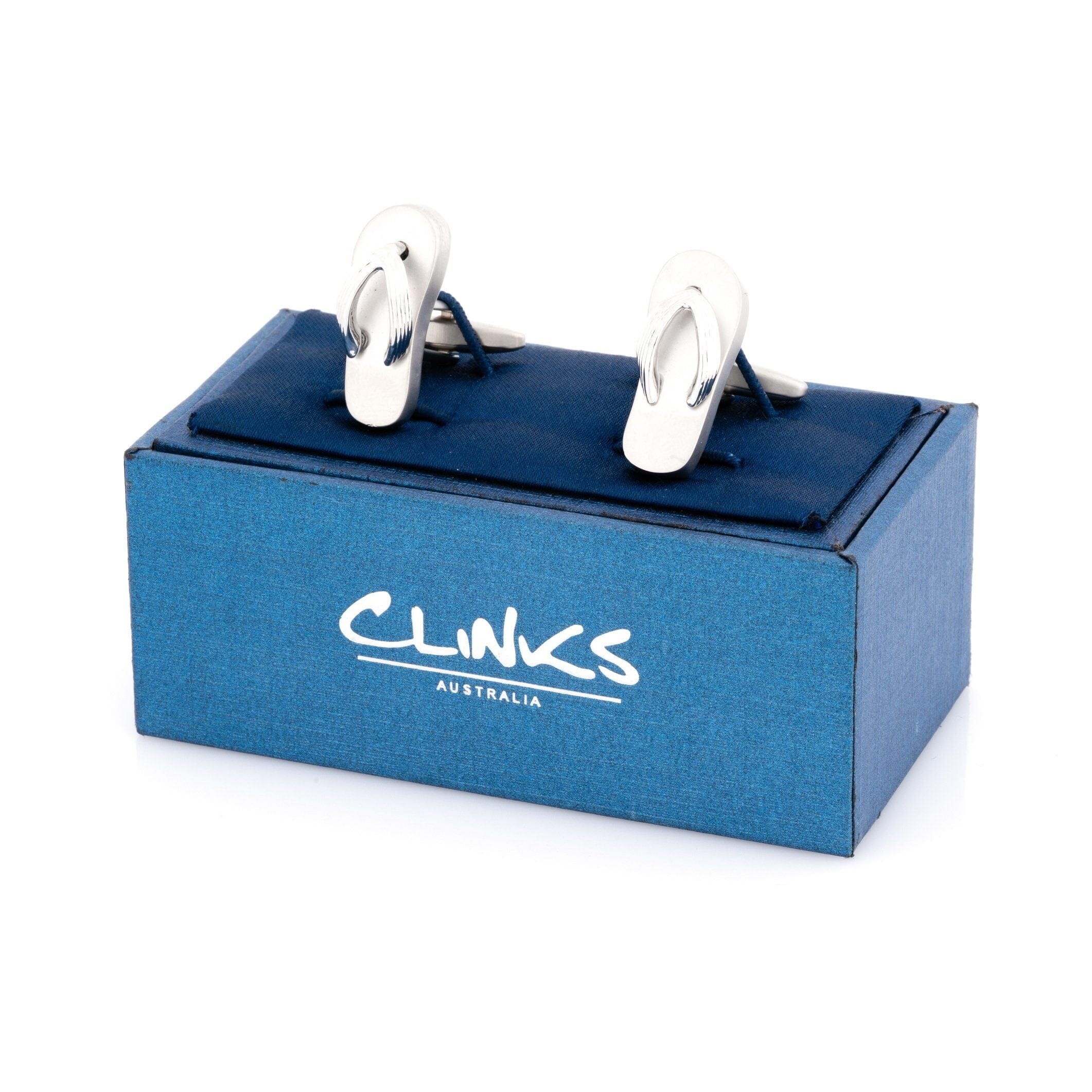 Silver Thongs Cufflinks Novelty Cufflinks Clinks Australia 