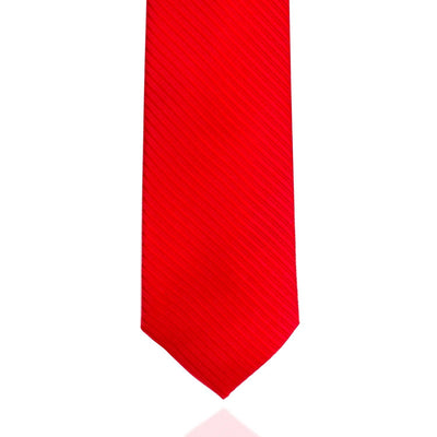 Bright Red Diagonal Textured MF Tie, Ties, TI0170, Mens Ties, Cuffed, Clinks, Clinks Australia