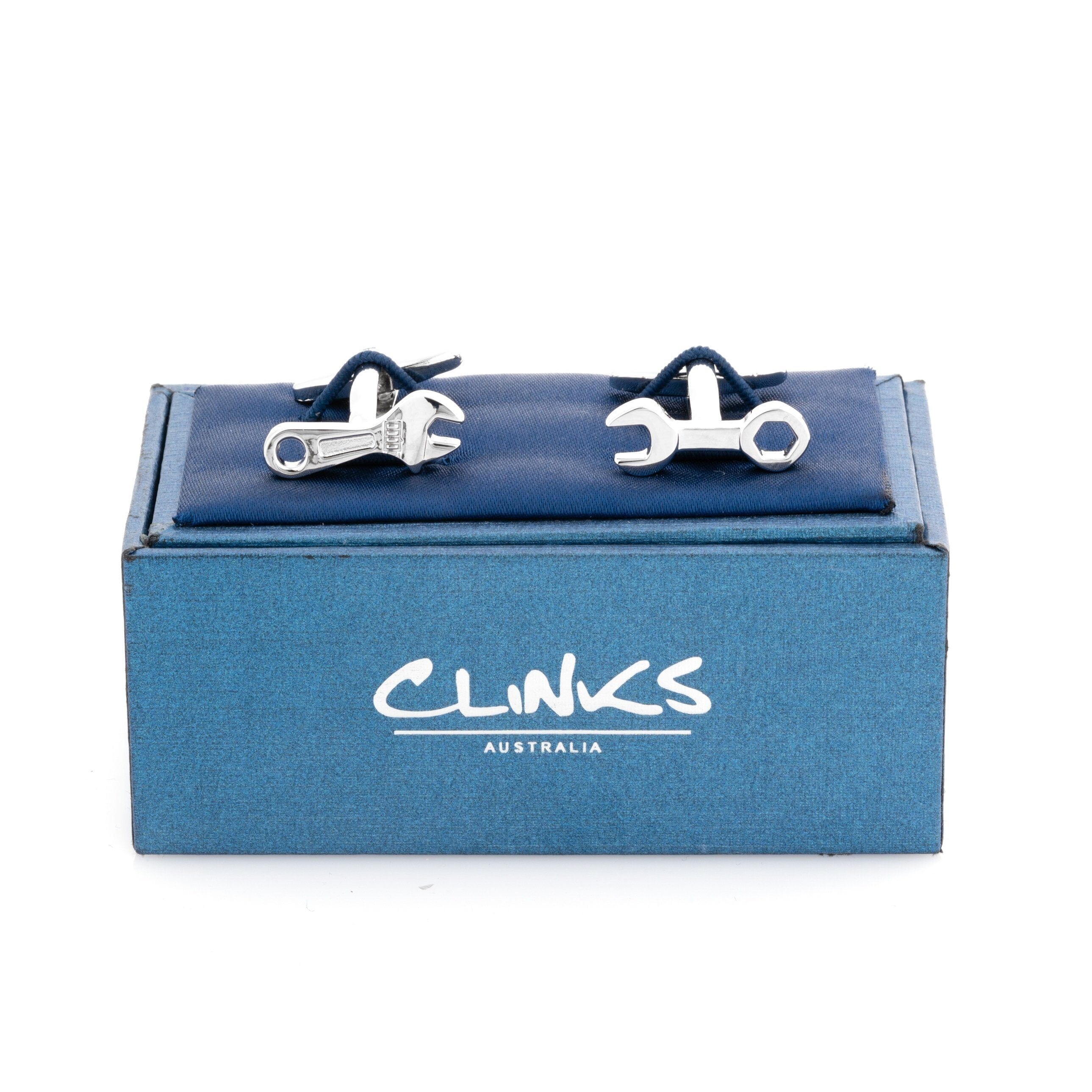 Spanner / Wrench Cufflinks Novelty Cufflinks Clinks Australia 