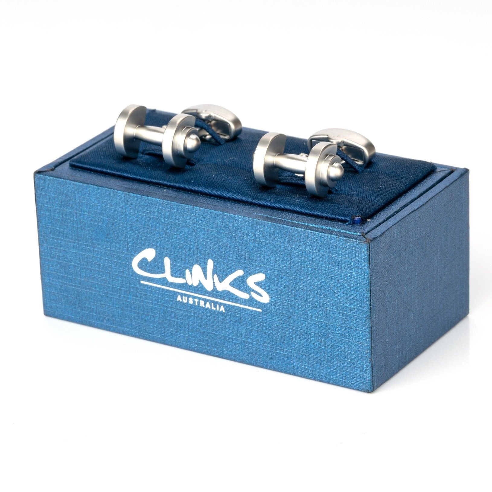 Dumbbell Weight Cufflinks Novelty Cufflinks Clinks Australia 