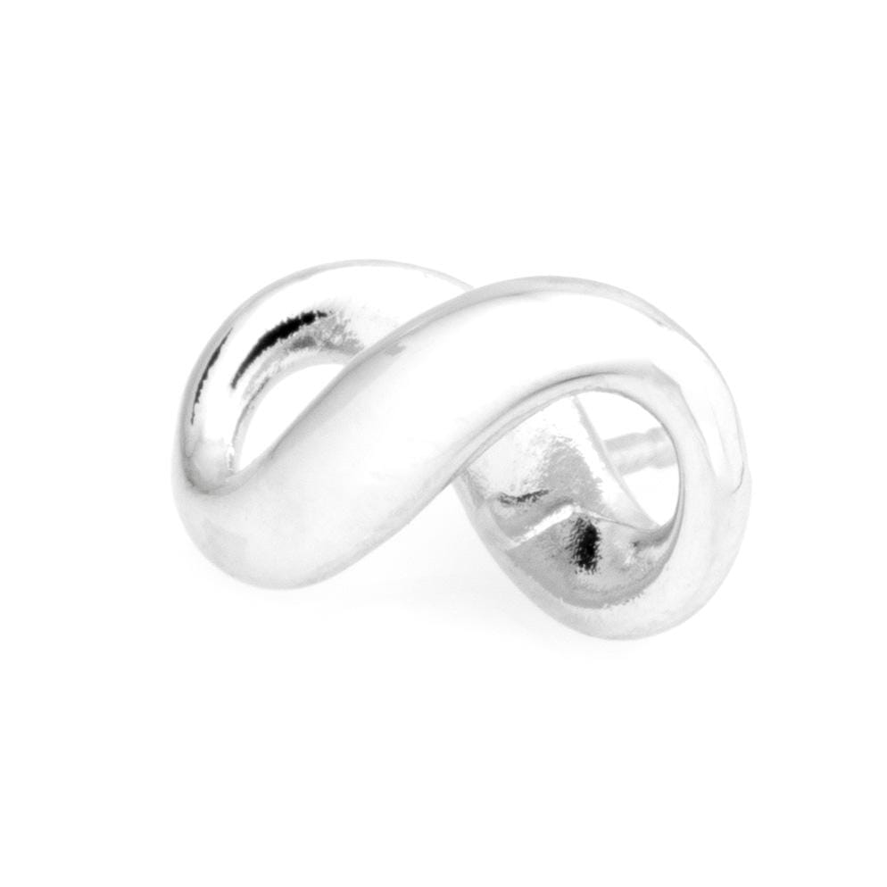 Silver Infinity Symbol Lapel Pin Lapel Pin Clinks 