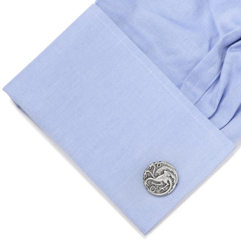 Targaryen Three Headed Dragon Sigil Cufflinks - Game of Thrones Novelty Cufflinks Game of Thrones 