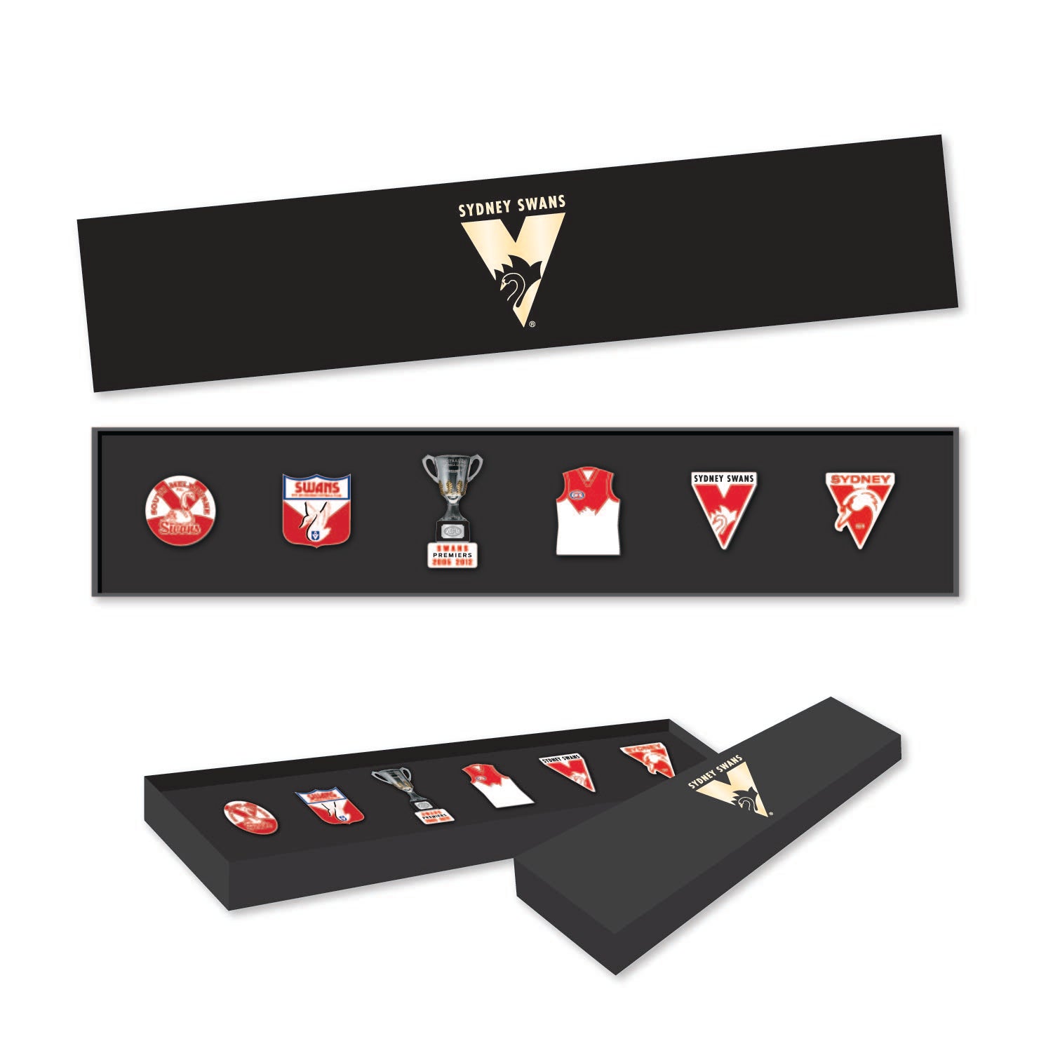 Sydney Swans AFL Pin Set