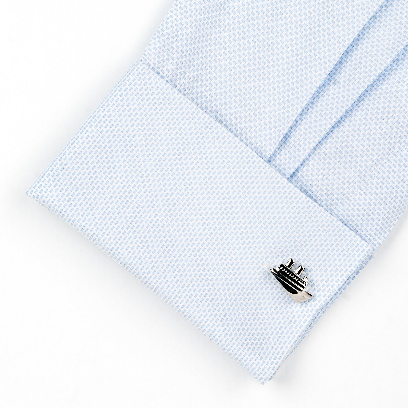 Silver Ship Cufflinks Novelty Cufflinks Clinks Australia 