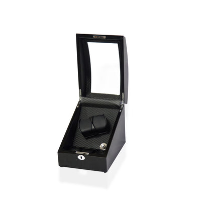 Black Watch Winder Box, 2 + 3 Watch Winder Box, Cuffed Watch Watch Winder, Clinks Australia Watch Winder Box, Black Watch Winder Box on Cuffed, Australia Watch Winder Box, Watch Winder Storage Box, Watch Winder Display Box, Watch Winder Box for 2 + 3, Watch Winder Box, Black, CW0207, Clinks.com