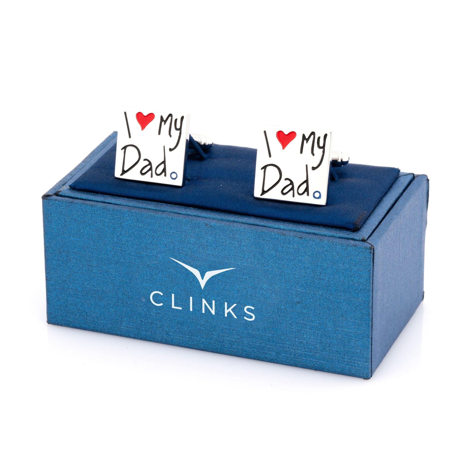 I Love My Dad Cufflinks Novelty Cufflinks Clinks Australia 