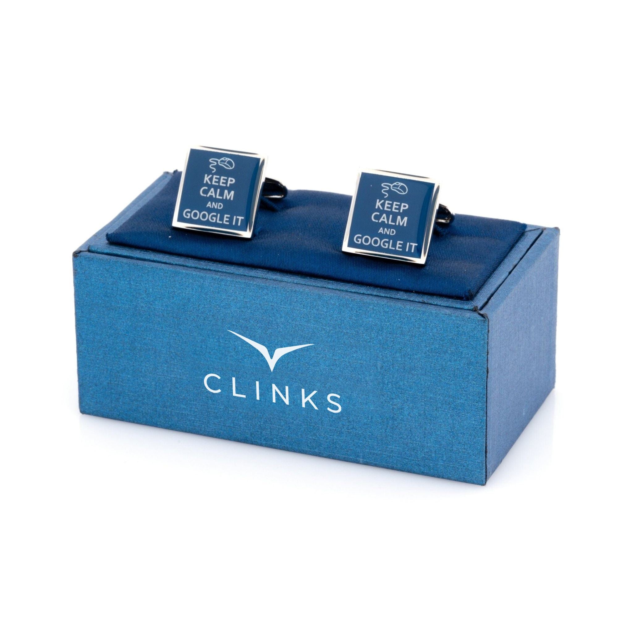 Keep Calm and Google It Novelty Cufflinks Clinks Australia 
