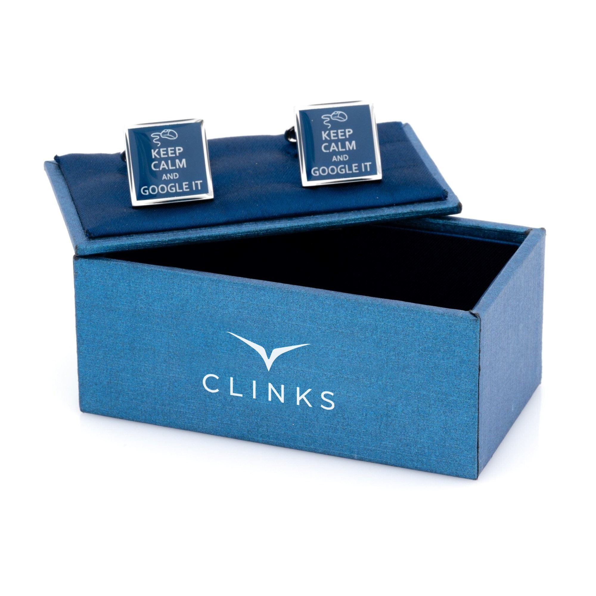 Keep Calm and Google It Novelty Cufflinks Clinks Australia 