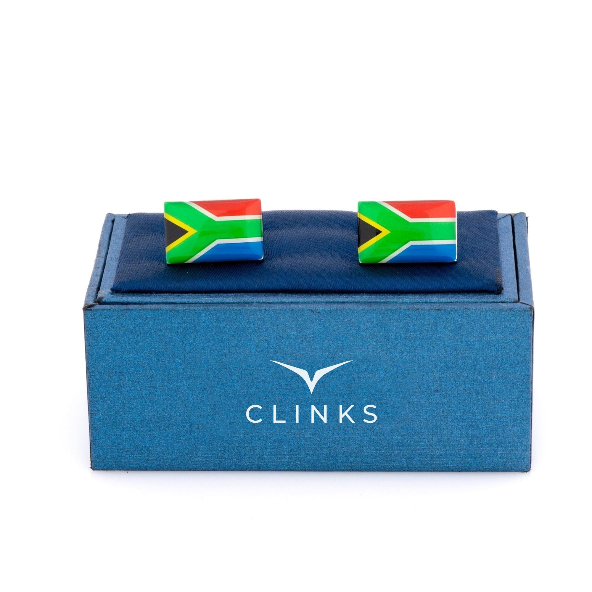 Flag of South Africa - South African Flag Cufflinks Novelty Cufflinks Clinks Australia 