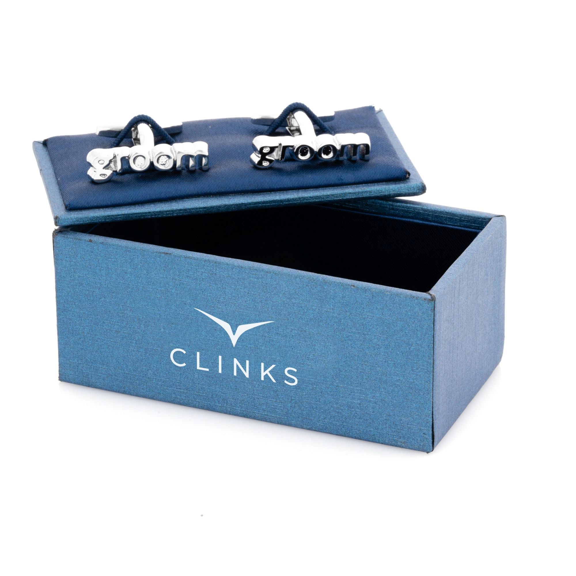 Groom cut-out style Wedding Cufflinks Wedding Cufflinks Clinks Australia 