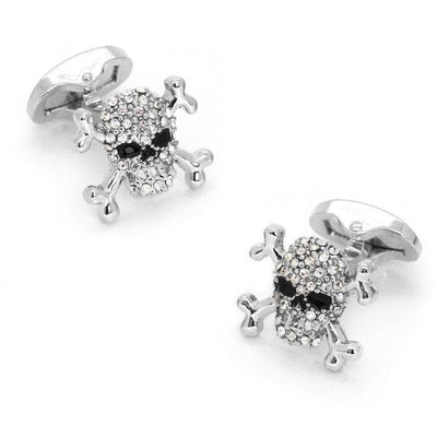 Crystal Skull Cufflinks