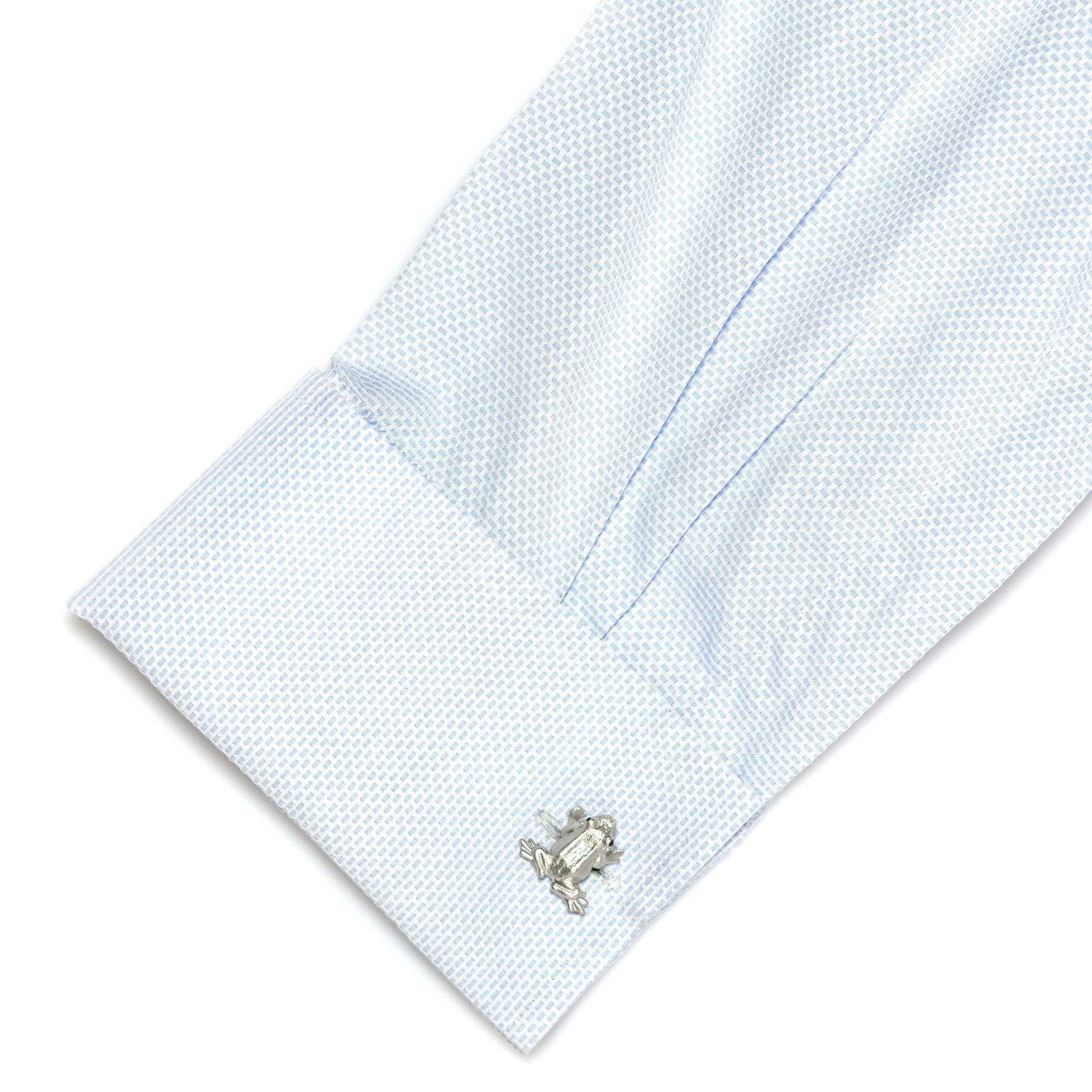Silver Frog Cufflinks Novelty Cufflinks Clinks Australia 