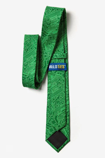 The Circuit Board Skinny Tie