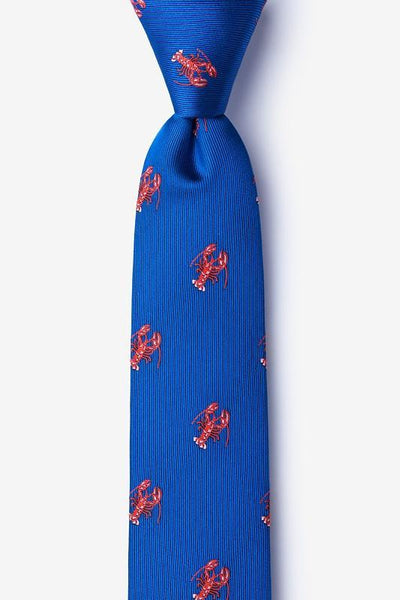 Will Work for Lobster Skinny Tie
