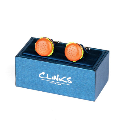 Colour Hamburger Cufflinks