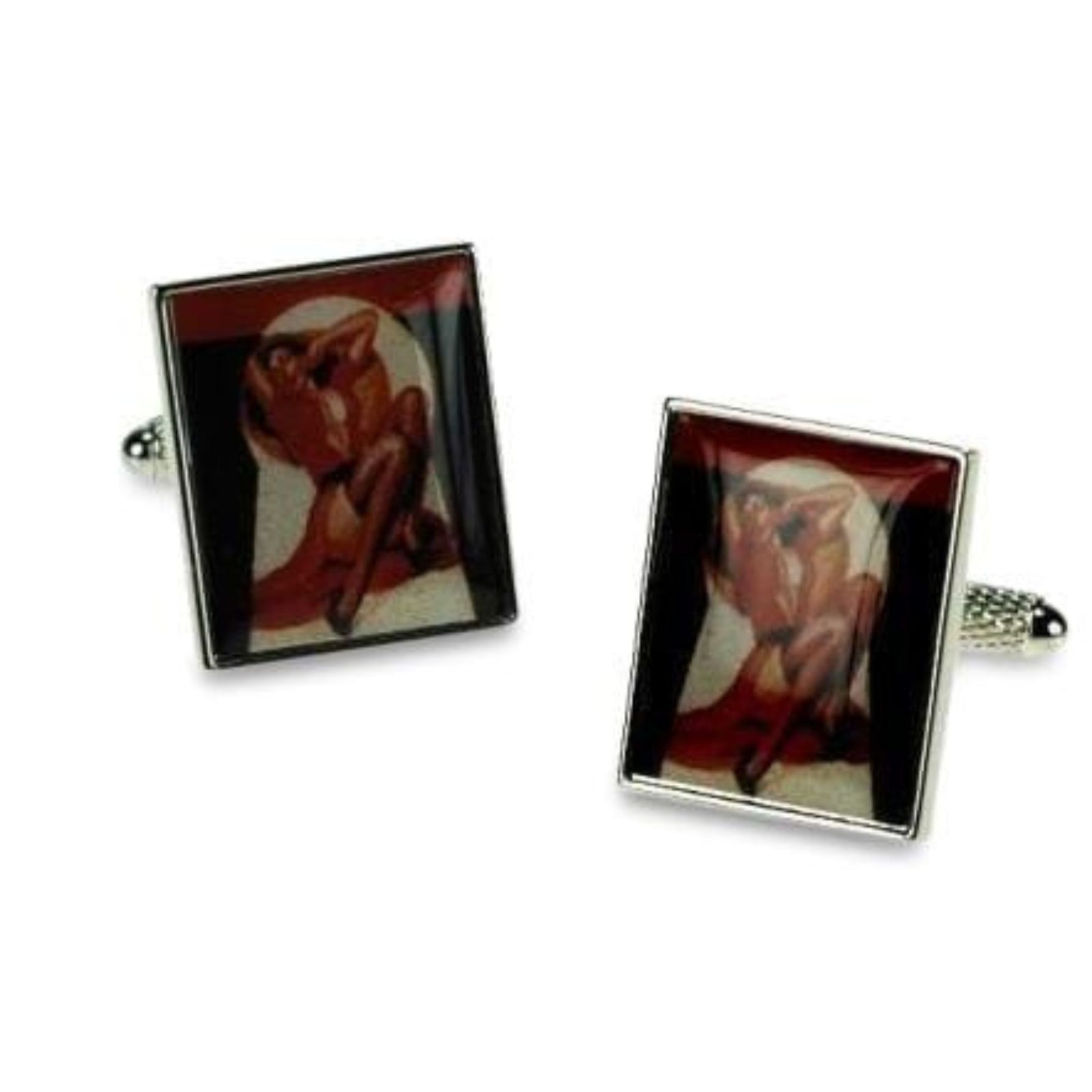 Girly Peep Show Cufflinks